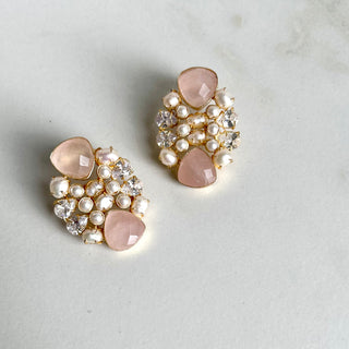Noor Crystal Drop Earrings