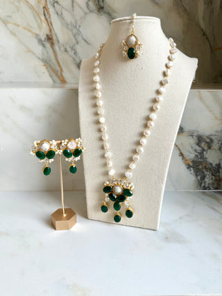 Emerald Green Mala Set