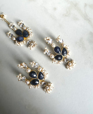 Navy Tika Set
