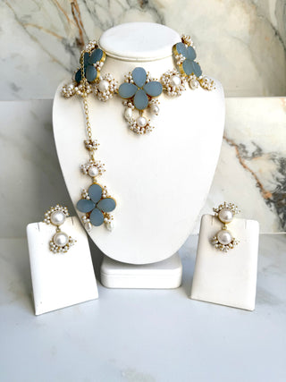 Blue  Pearl Set