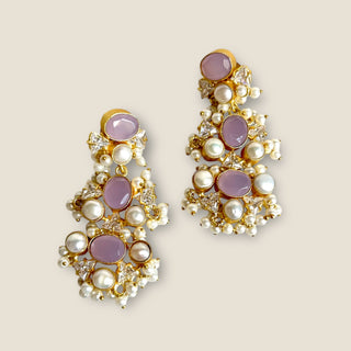 Nanci Pink Earrings