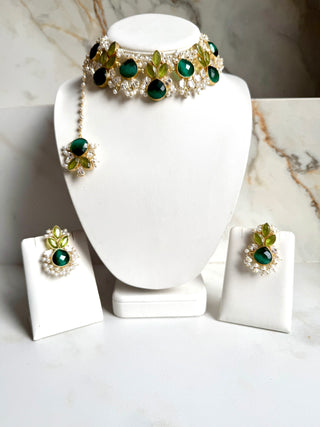 Luxury Emerald Green Set