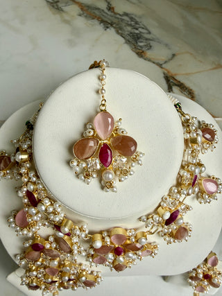 Ruby Bridal Set