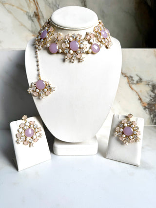 Mahira Lilac Set
