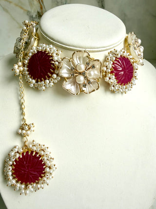 Red Flower Set