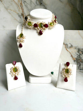 Princes Luxury Ruby Set