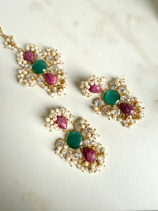 Ruby & Teal Tika Set