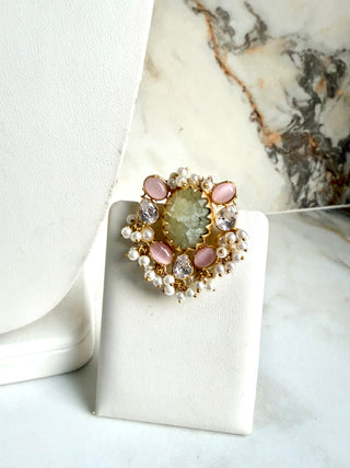 Celine Bloom Prehnite Set