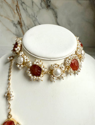 Druzy Rustic & Pearl Full Set