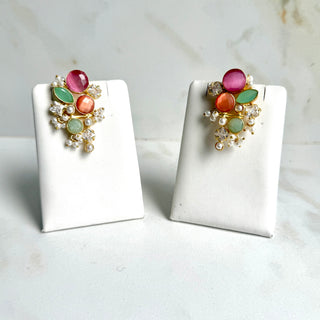 Multi Sona Kiran Earrings