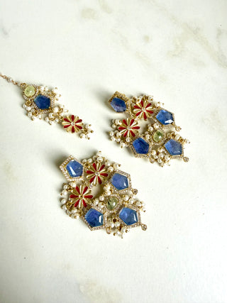 Sunehri Phool Lilac Tikka