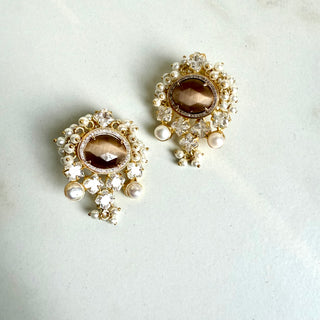 Champagne Bronze Earrings