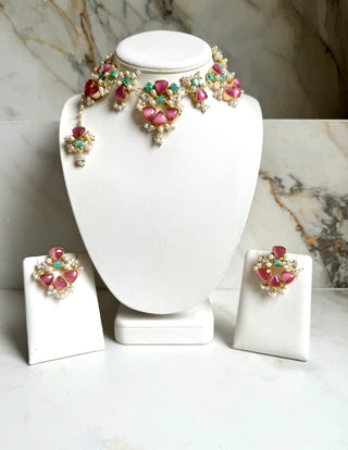 Gulbahar Pink Set