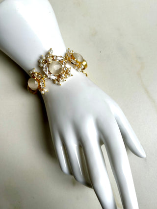 Grey Crystal Bracelet