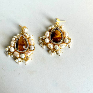 Tiger Eye Earrings