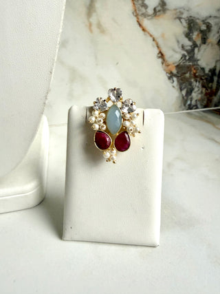Gul-e-Neel Ruby Set