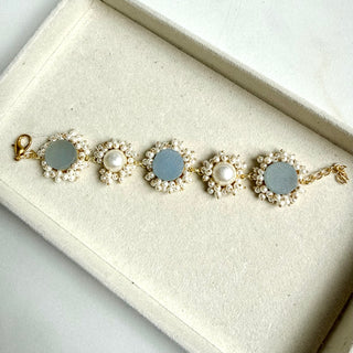 Druzy Blue Bracelet