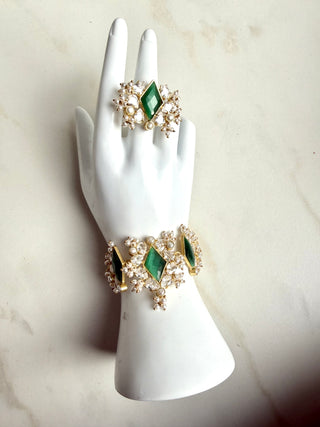 Emerald Royale Bracelet Set