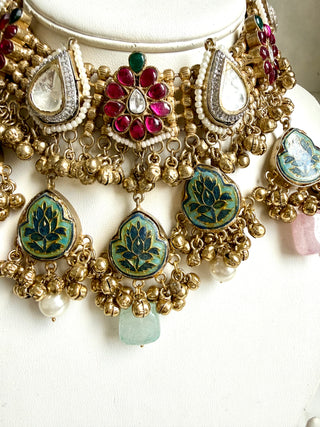 Heera Green Luxury Set