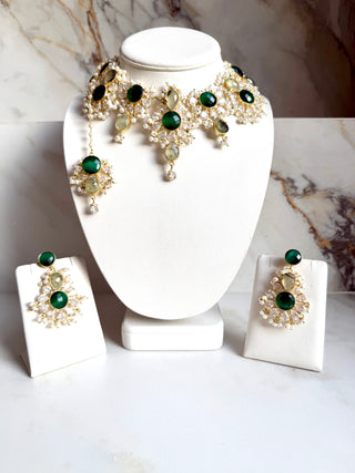 Sumiya Luxury Emerald Set