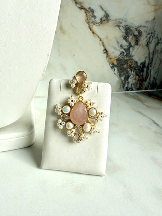 Quartz Pearl & Crystal Set