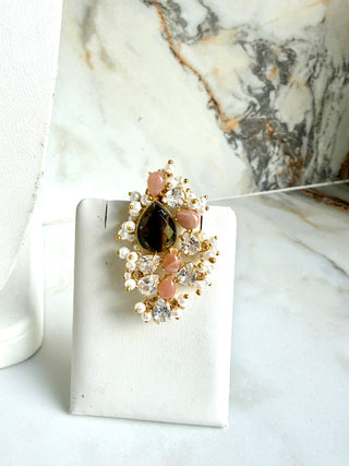 Tiger Eye & Moos tone Crystal Set