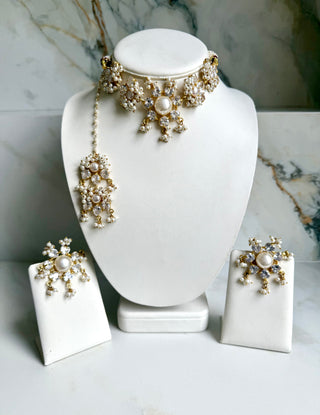 Pearl Choker Set