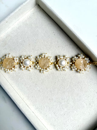 Golden Druzy Bracelet