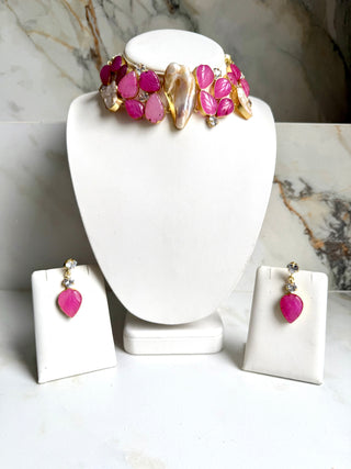Bright Pink Statement Set