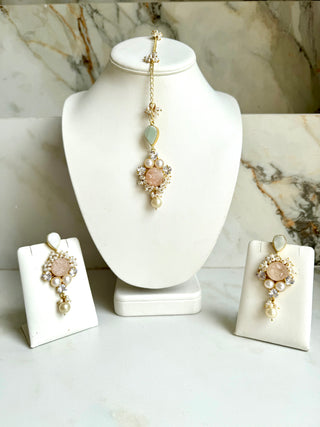 Nude Druzy Tika Set