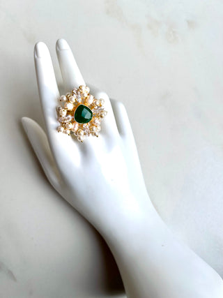 Emerald Green Ring
