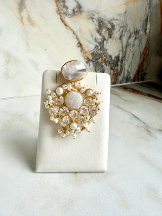Nabila Pearl Crystal Set