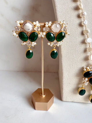 Emerald Green Mala Set