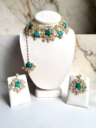 Mahira Amzonite Set