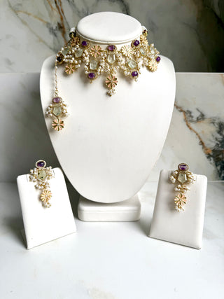 Gulnaar Purple Set