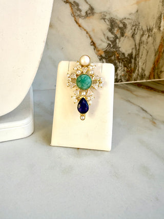 Maharani Amzonite Charm Crystal Set