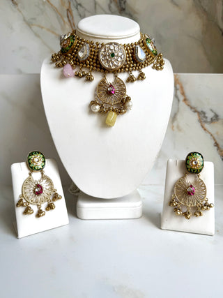 Heera Luxury Green Set