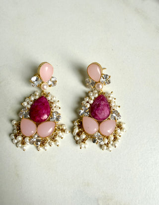 Syma Pink Earrings