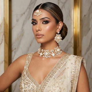 Mahira Pearl Choker Set