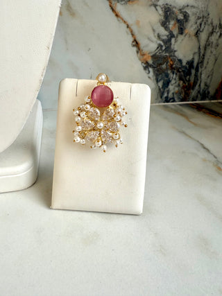 Devyani Pink Crystal Set