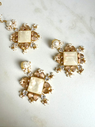 Statement Peach Tika Set