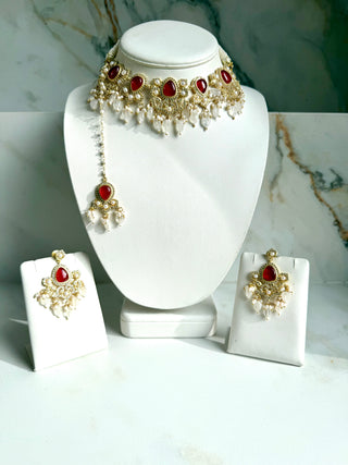 Rosé Meadow Elegance
Red Set