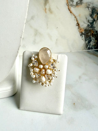 Aneesa Crystal Pearl Set
