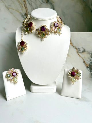 Ruby Flower Set