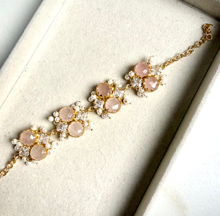 Pink Quartz Bracelet
