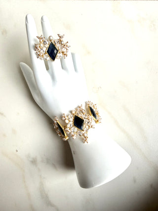Sapphire Royale Bracelet Set