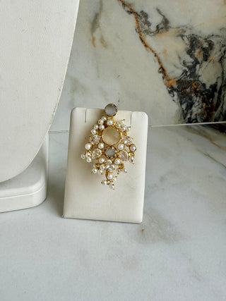 Selenite Bridal Choker Set