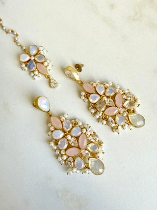 Madhuri Quartz Tika Set