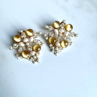 Lemon Custard Earrings
