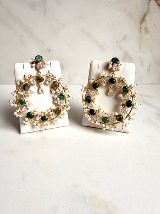 Ivy Emerald Circle Chandbalis